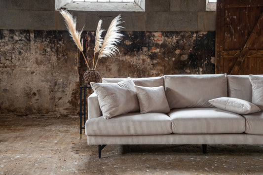 Sofia 3-sitssoffa, beige