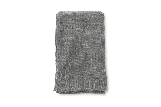 Ally pläd 170 x 130 cm, mörkgrå