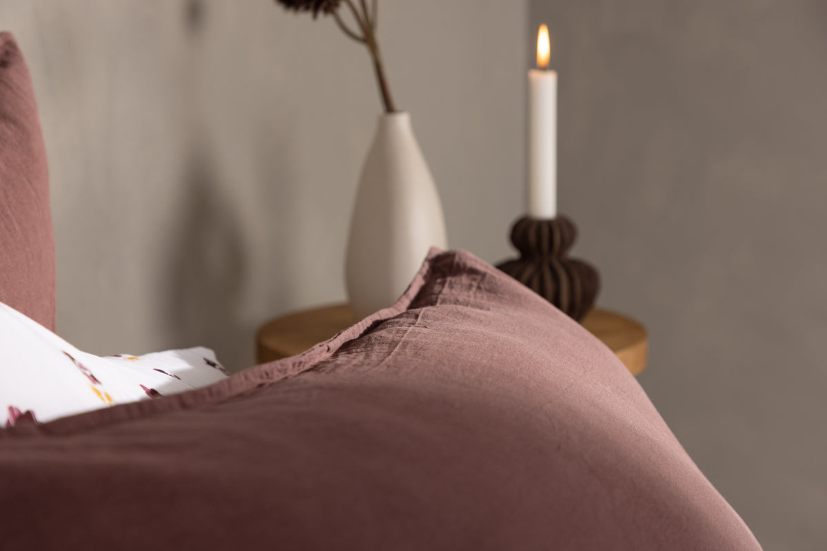 Ronja örngott 50 x 90 cm, brun