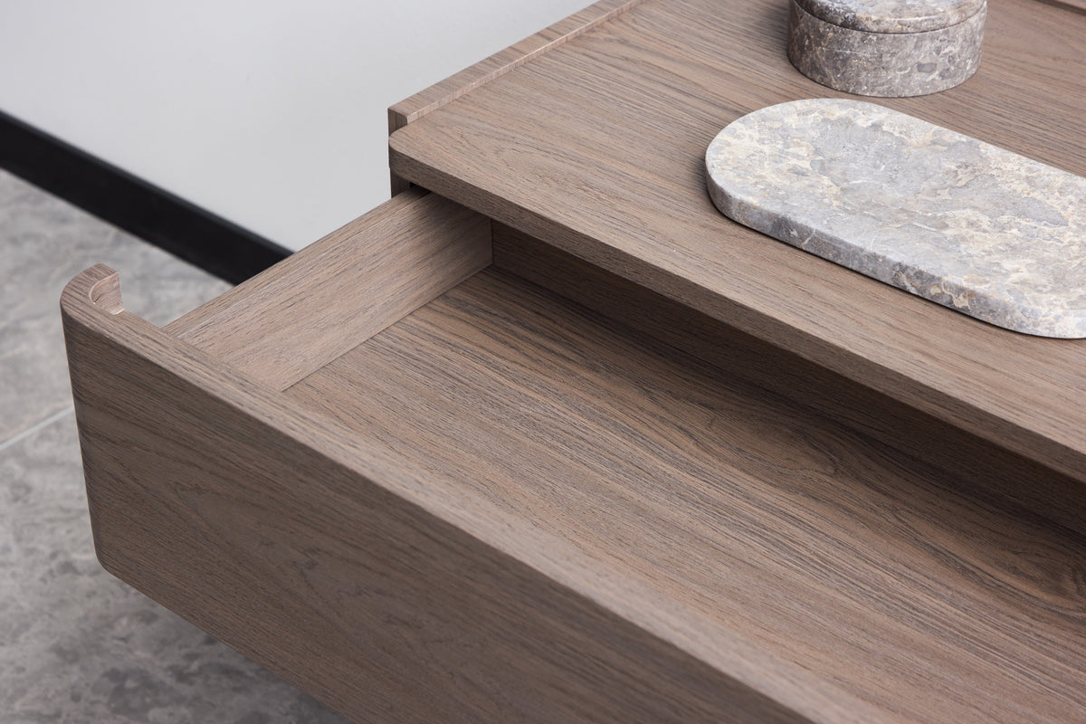 Noble byrå, mocka 60x100x48