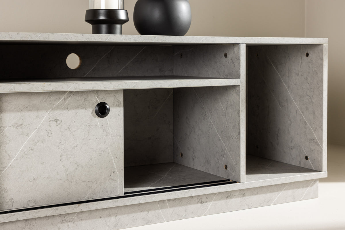 Girona tv-bänk, grå