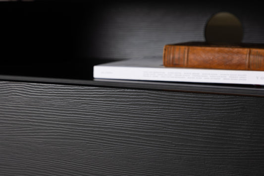 Navarra tv-bänk, svart