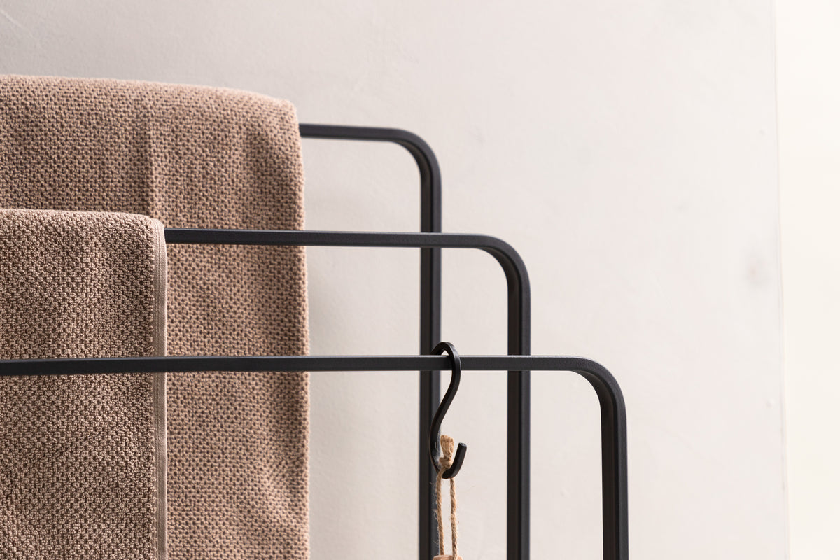 Drammen klädhängare, svart