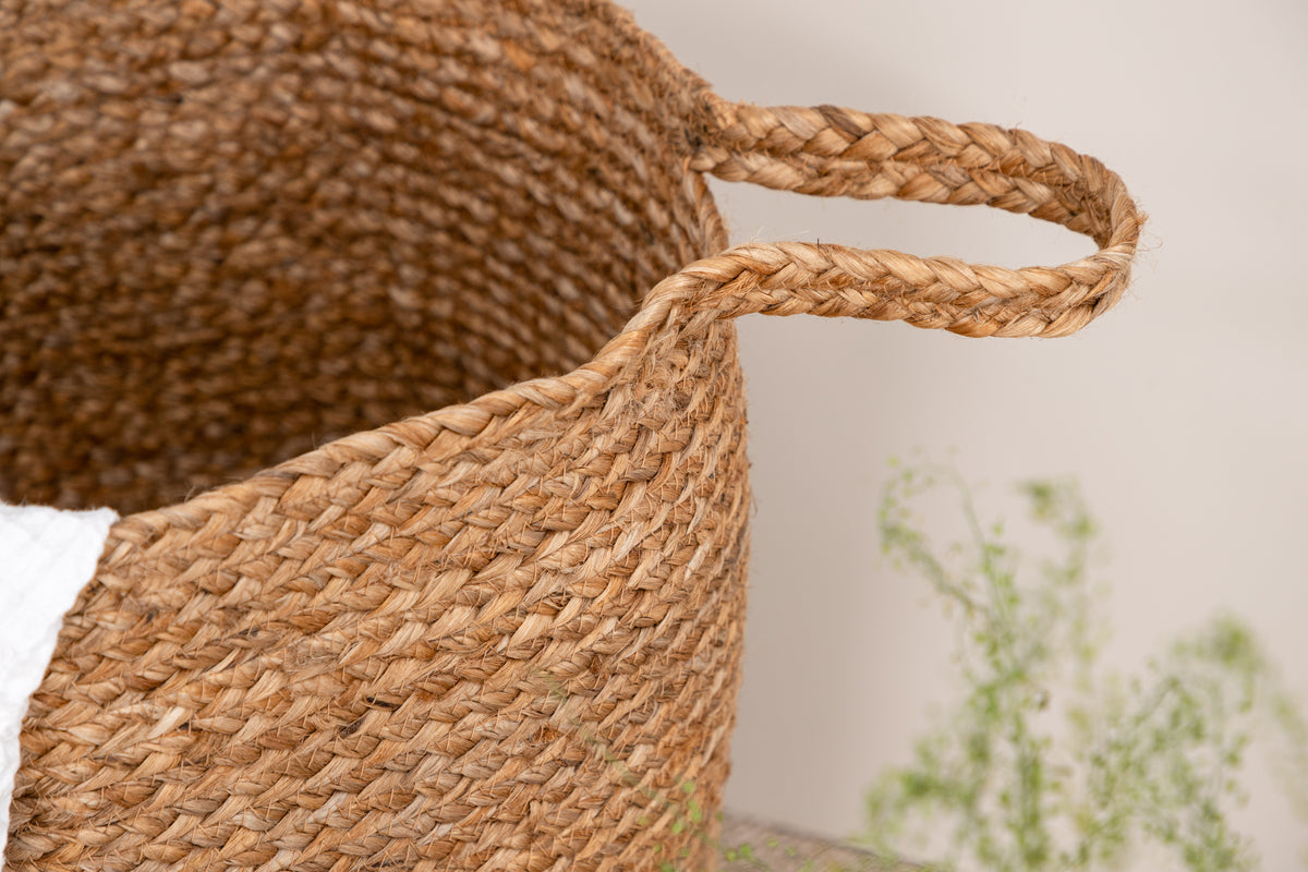 Pune korg i jute Ø35