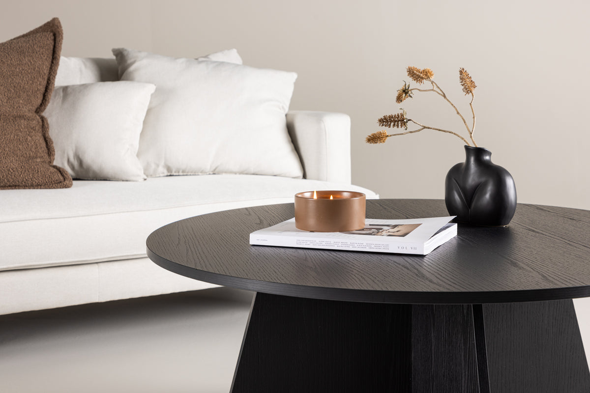 Bootcut soffbord, svart