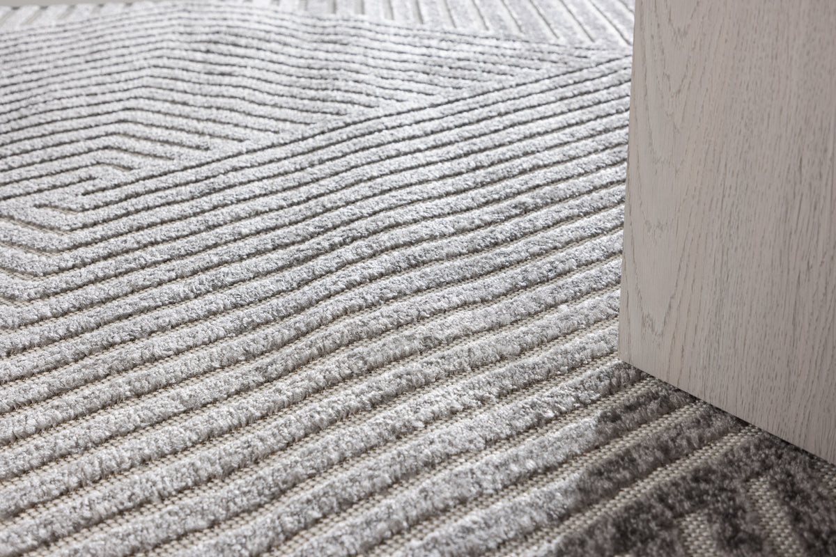 Aron matta 230 x 160, grå