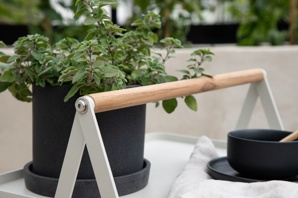 Clarin sidobord, vit