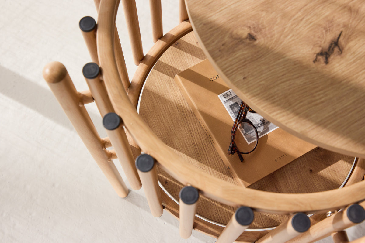 Rubbo sidobord, natur