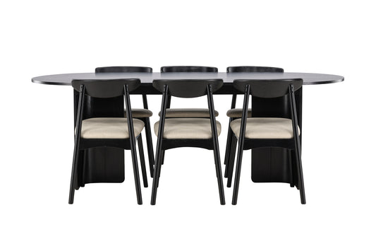 Ven & Tyresö matgrupp, svart