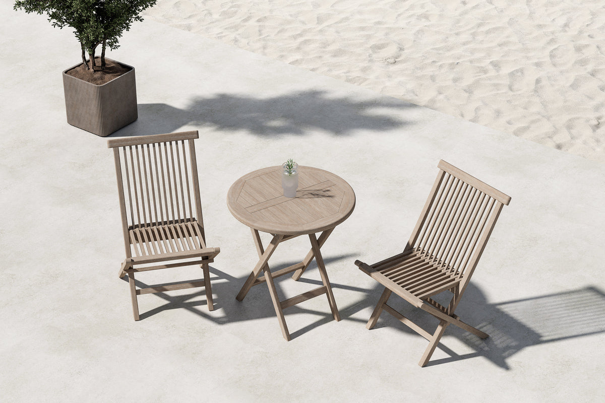 Kenya caféset i teak