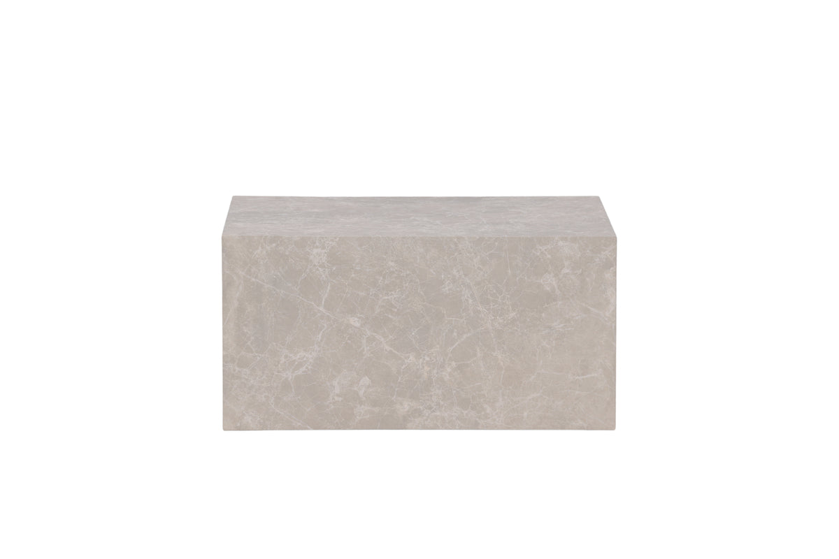 York soffbord 80 x 60 cm, beige