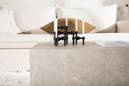 York soffbord 80 x 60 cm, beige