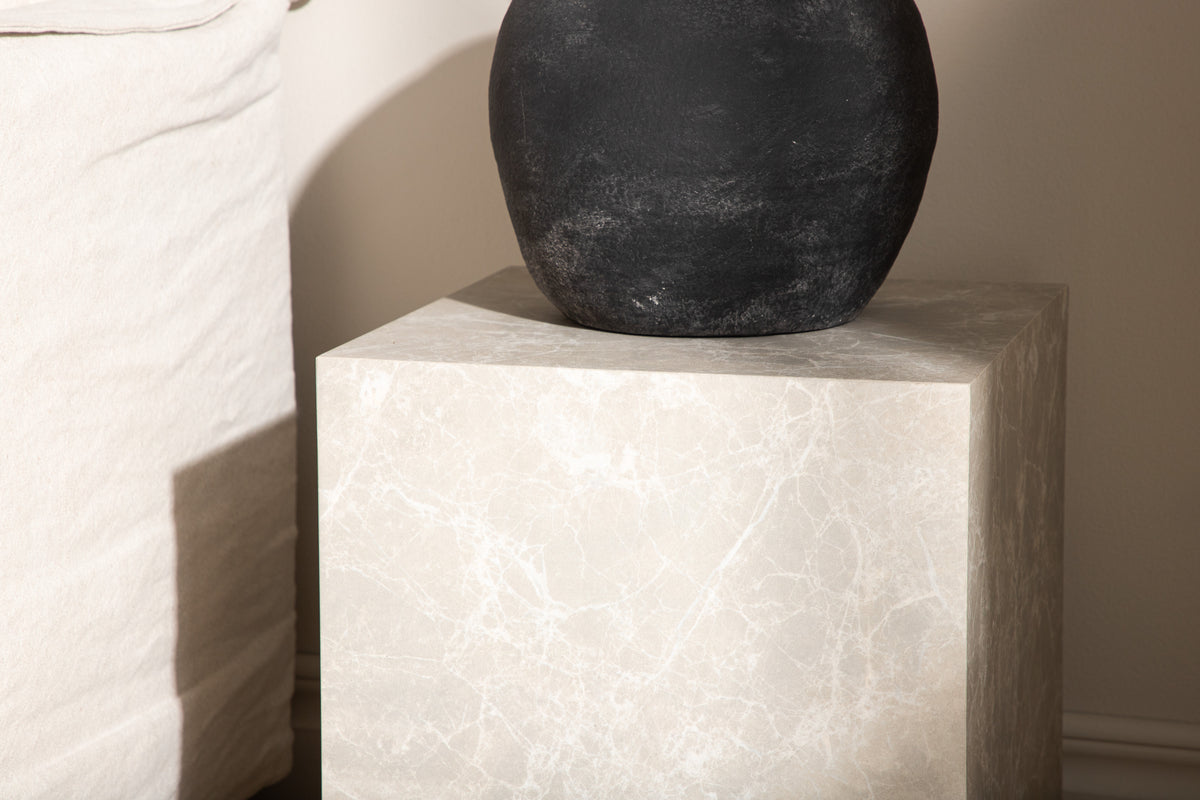 York soffbord 40 x 40 cm, beige