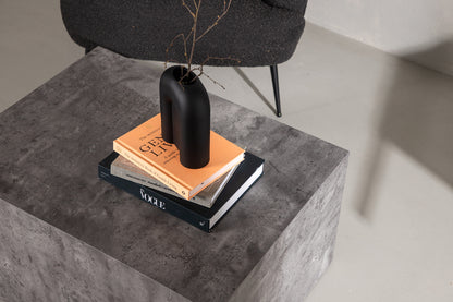 York soffbord 80 x 60 cm, mörkgrå