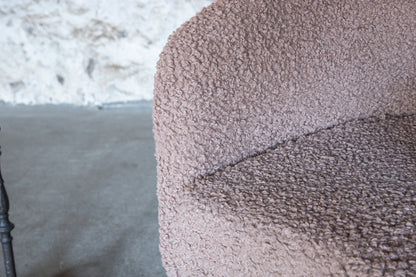 Fluffy fåtöljer, brun teddytyg