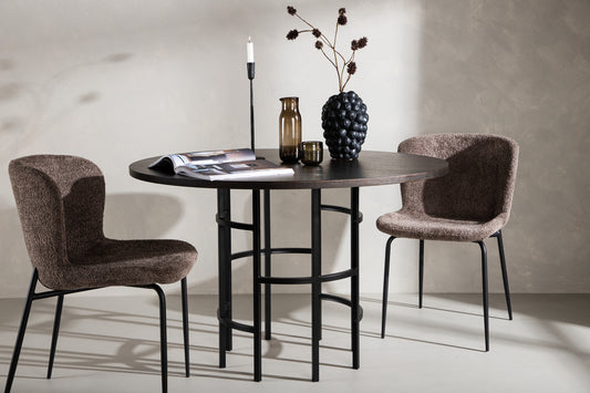 Copenhagen matbord, mocka ⌀115