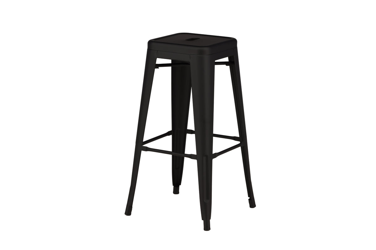 Tempe barstol x4, svart