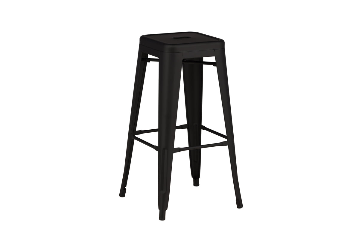 Tempe barstol x4, svart