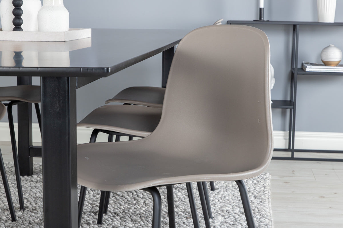 Arctic matstol, beige x2