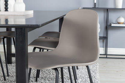 Arctic matstol, beige x2