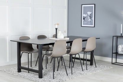 Arctic matstol, beige x2