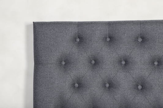 Furudal sänggavel, mörkgrå 120x125