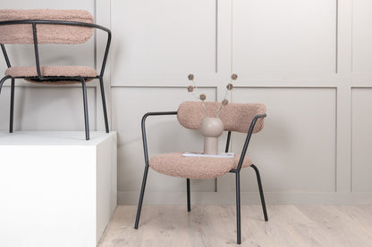 Duffy fåtölj, brun teddytyg