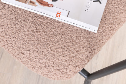 Duffy fåtölj, brun teddytyg