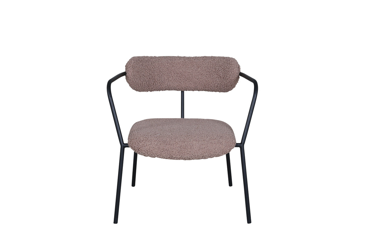 Duffy fåtölj, brun teddytyg