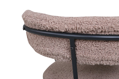 Duffy fåtölj, brun teddytyg