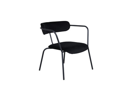 Duffy fåtölj, svart sammet