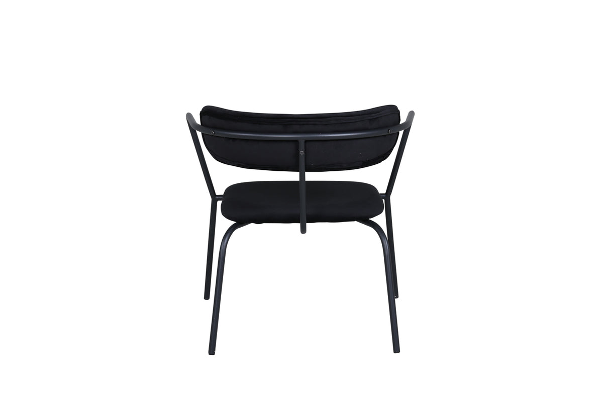 Duffy fåtölj, svart sammet