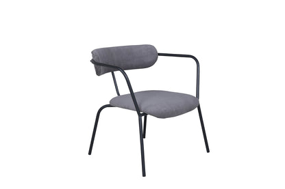 Duffy fåtölj, grå manchester/sammet