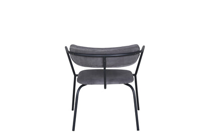 Duffy fåtölj, grå manchester/sammet