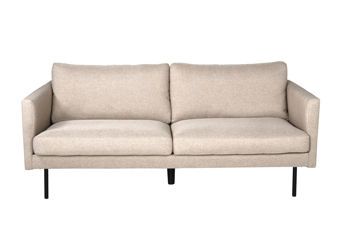 Zoom 2-sitssoffa, brun/beige