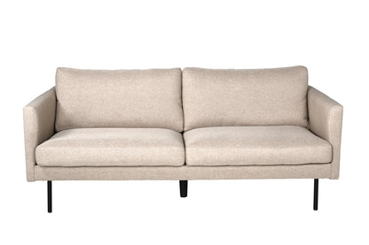 Zoom 2-sitssoffa, brun/beige