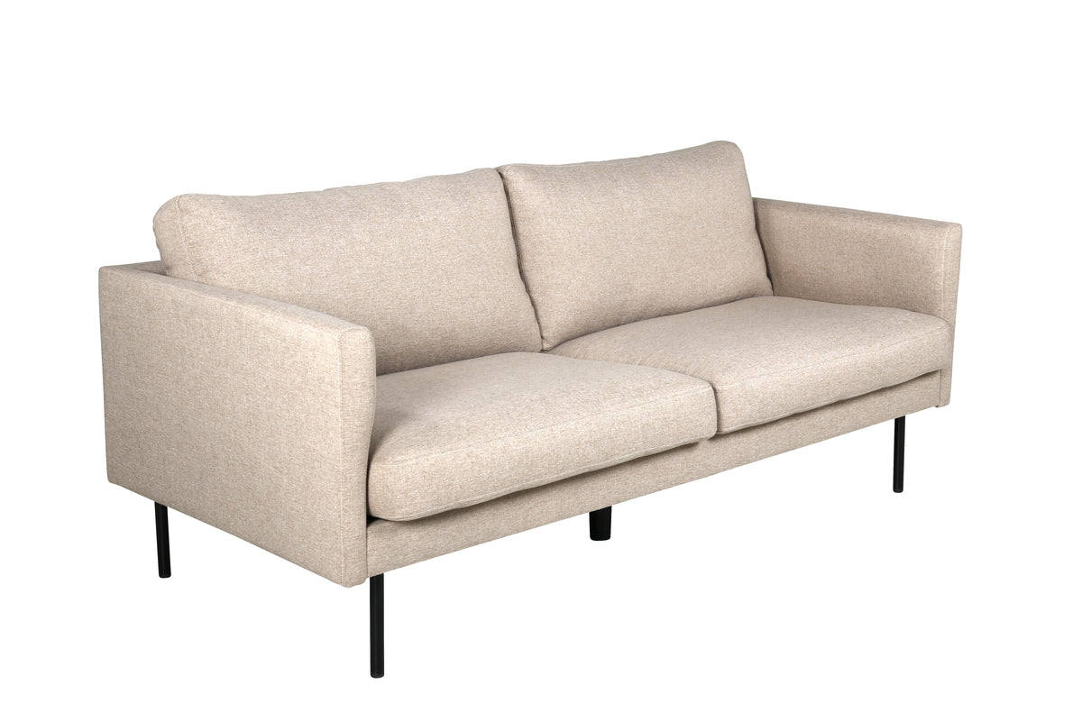 Zoom 2-sitssoffa, brun/beige