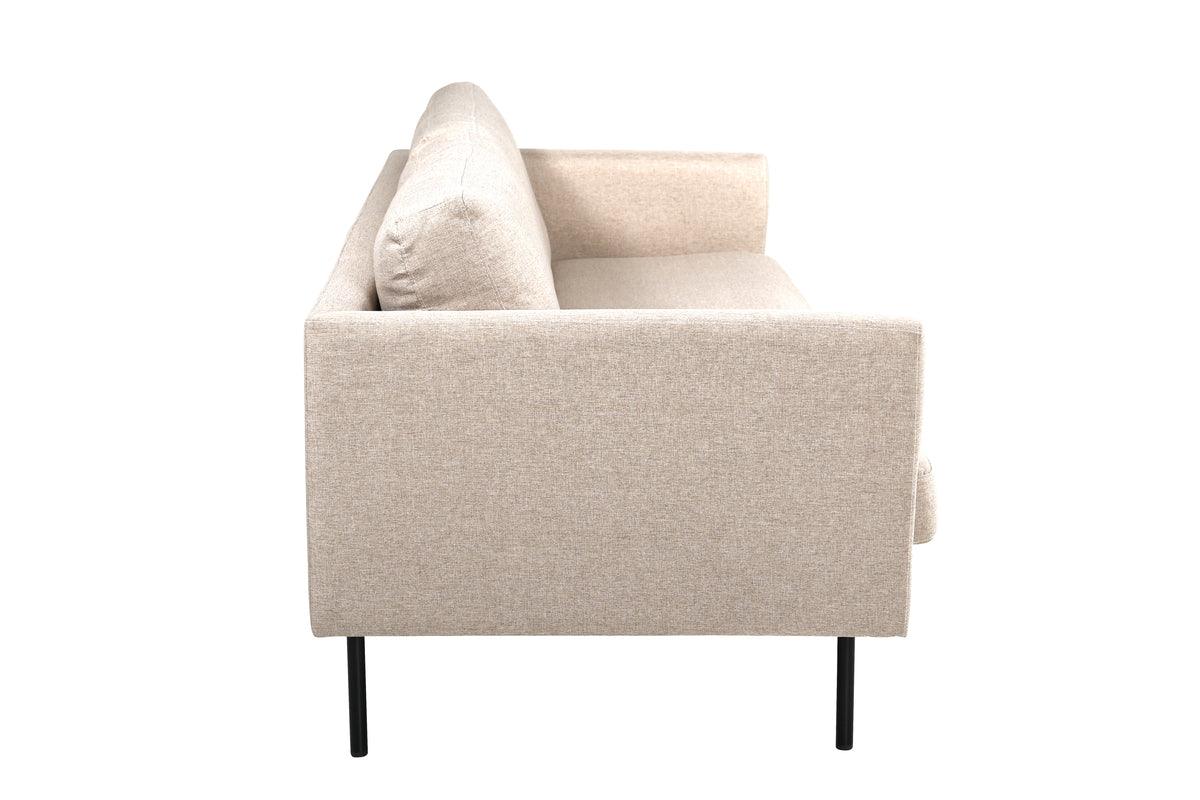 Zoom 2-sitssoffa, brun/beige