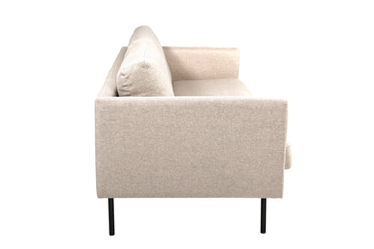 Zoom 2-sitssoffa, brun/beige
