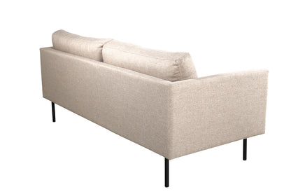 Zoom 2-sitssoffa, brun/beige