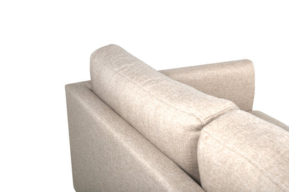Zoom 2-sitssoffa, brun/beige