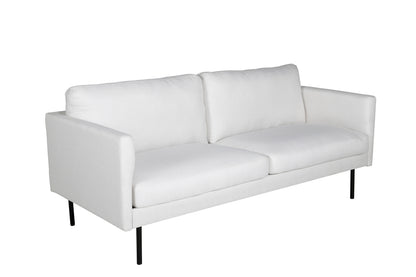 Zoom 2-sitssoffa, ljusbeige/vit