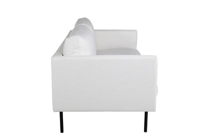 Zoom 2-sitssoffa, ljusbeige/vit