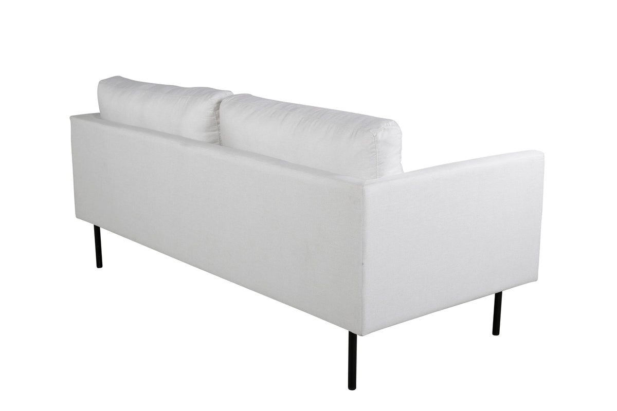 Zoom 2-sitssoffa, ljusbeige/vit
