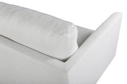 Zoom 2-sitssoffa, ljusbeige/vit