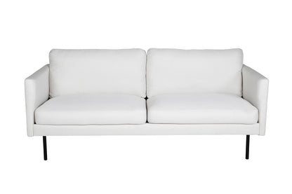 Zoom 2-sitssoffa, ljusbeige/vit