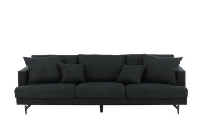 Sofia 3-sitssoffa, svart