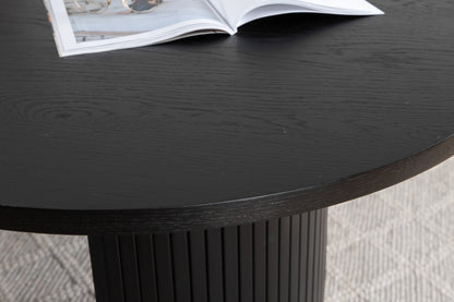 Bianca matbord, svart