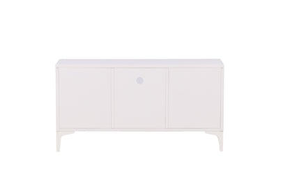 Piring tv-bänk, vit