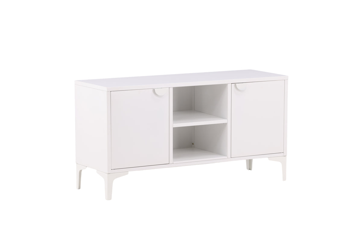 Piring tv-bänk, vit